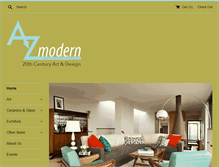 Tablet Screenshot of a2zmodern.com